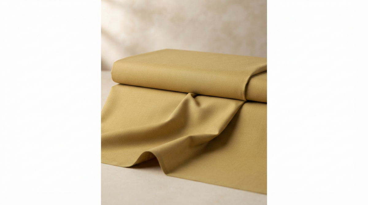 Mustard Premium Unstitched Men’s Suit