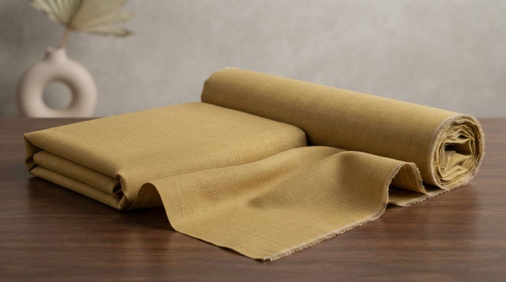 Mustard Premium Unstitched Men’s Suit