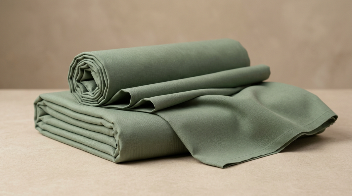 Sage Green Premium Unstitched Men’s Suit