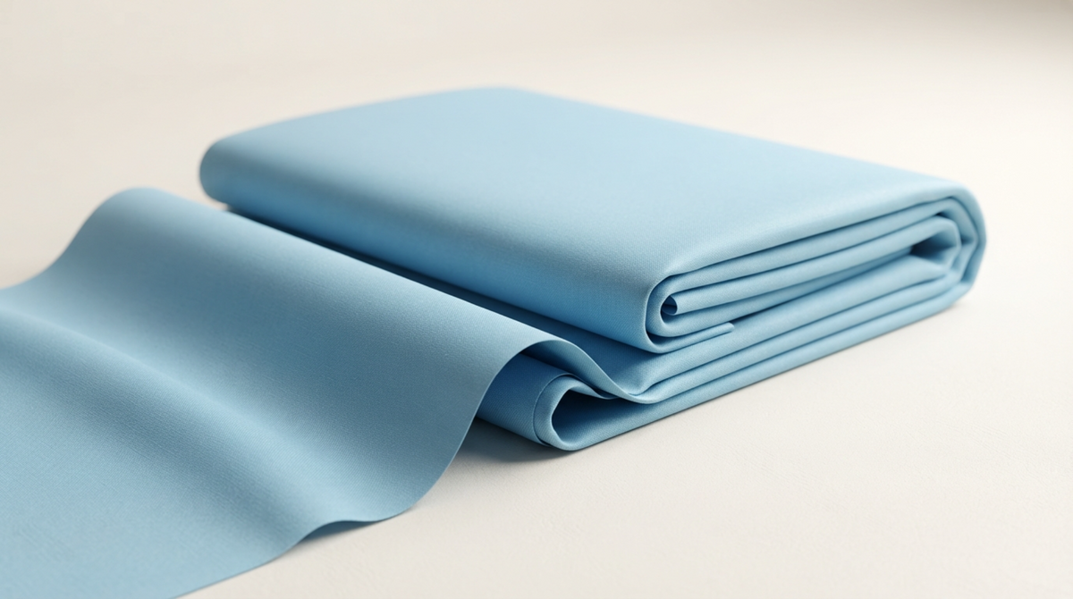 Sky Blue / Light Cyan Premium Unstitched Men’s Suit