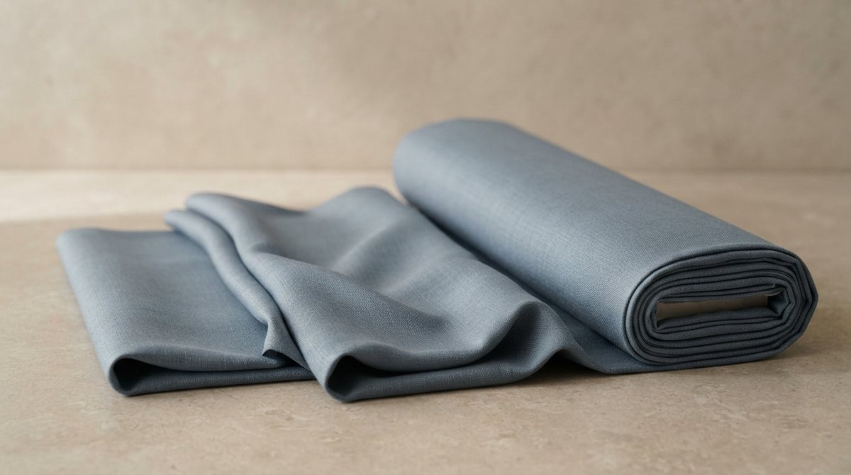 Slate Blue Premium Unstitched Men’s Suit